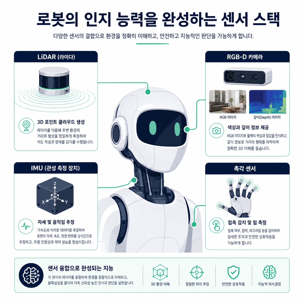 로봇 인지 기술, 피지컬 AI의 눈과 귀는 어떻게 작동하나