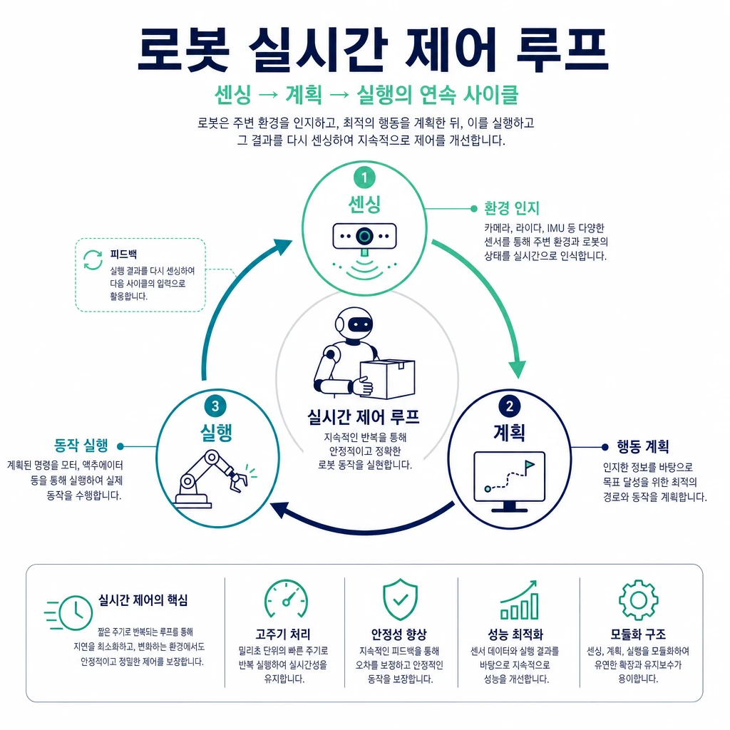로봇 제어 기술, 초당 수천 번의 판단이 만드는 균형